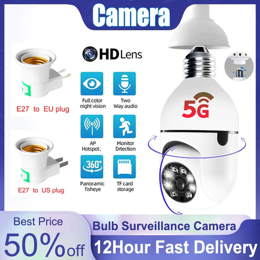 Light Bulb Security Camera